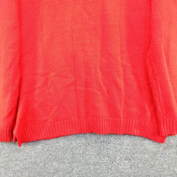 Holiday Time Womens Penguin Ugly Christmas Sweater Red XXL Long Sleeve Crew Neck - Picture 8 of 12